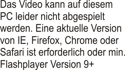 Das Video kann nicht auf diesem Computer abgespielt werden.